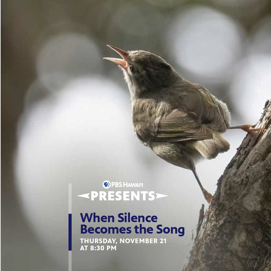 PBS Hawai’i broadcast of “When Silence Becomes The Song” – Kauai Forest ...